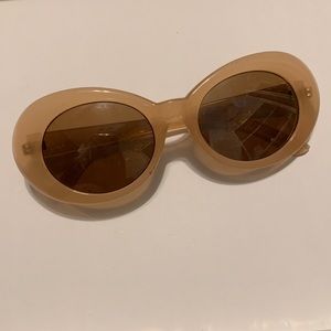 beige clout goggles